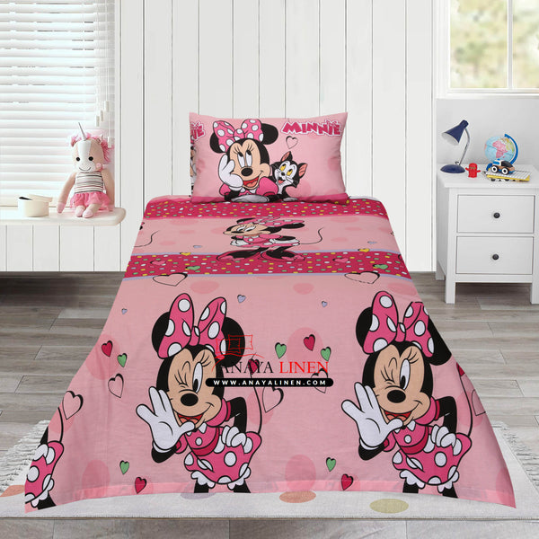 Minnie Mouse Kids Bedsheet